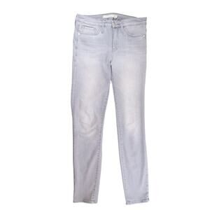 Athleta Sculptek Gray Skinny Jeans Women’s Size 8 Stretch Denim